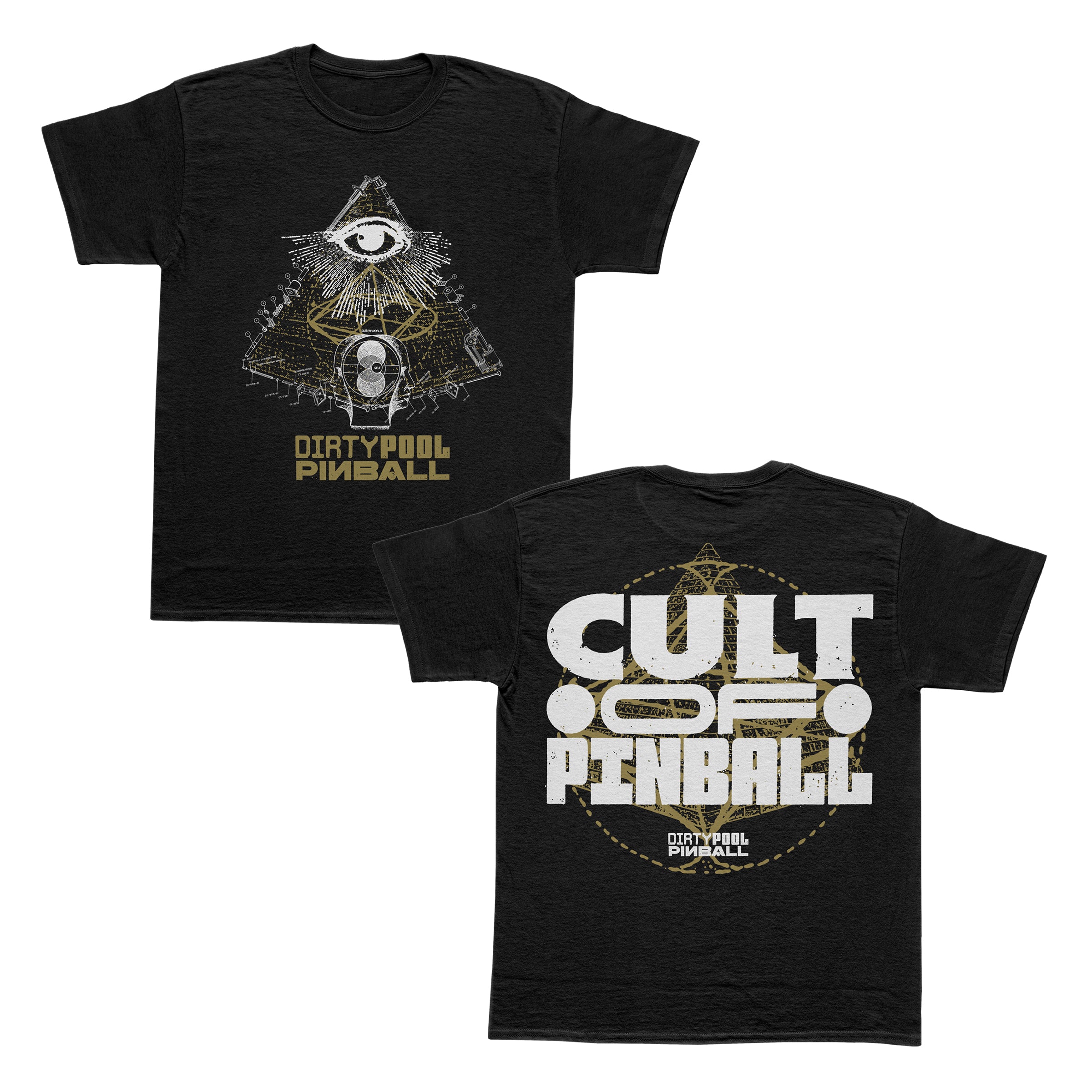 Cult Of Pinball - Pyramid Schematic Shirt